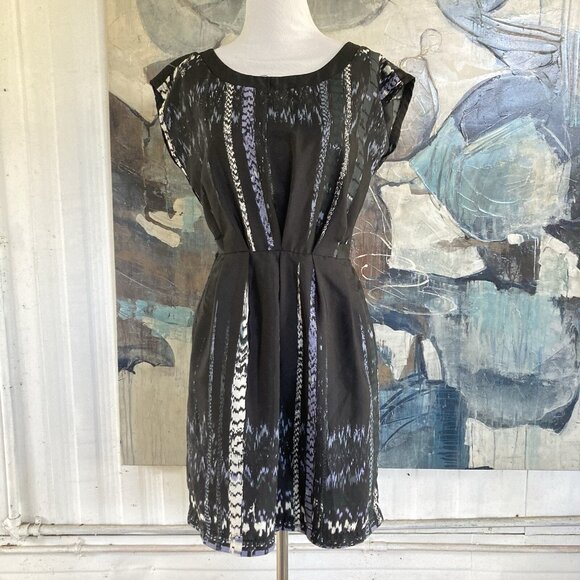 Bebop Retro Dress Rockabilly Belted Nipped Waist Flattering Fit Sz Small - Picture 1 of 14